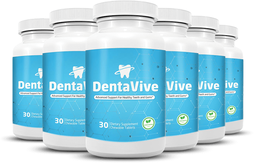 DentaVive oral probiotic supplement bottles
